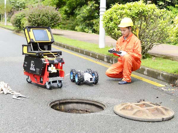 万荣管道机器人检测